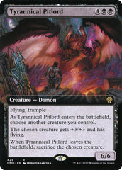 Senhor do Poço Tirânico / Tyrannical Pitlord - Magic: The Gathering - MoxLand