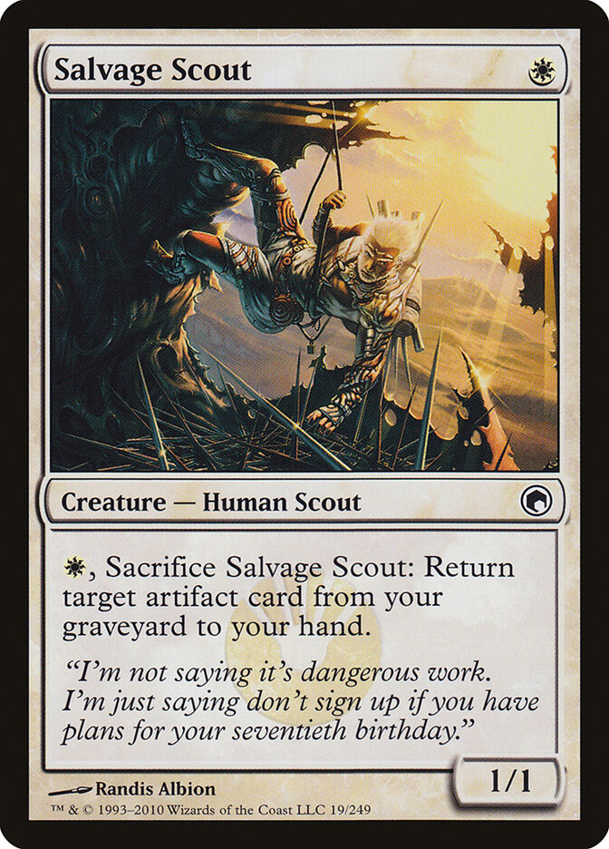 Batedor de Salvamento / Salvage Scout - Magic: The Gathering - MoxLand