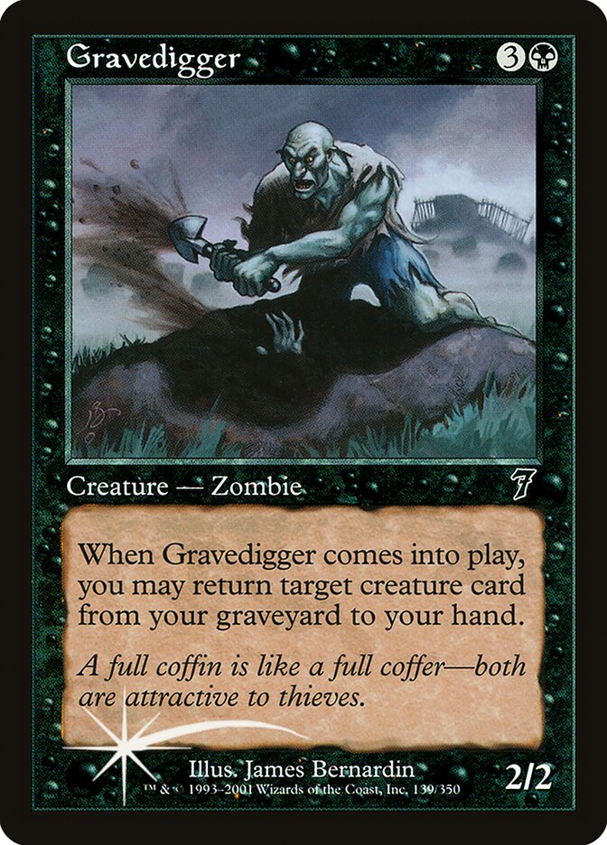 Coveiro / Gravedigger - Magic: The Gathering - MoxLand