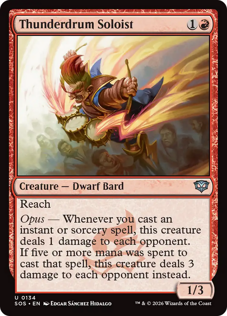 Thunderdrum Soloist - Magic: The Gathering - MoxLand