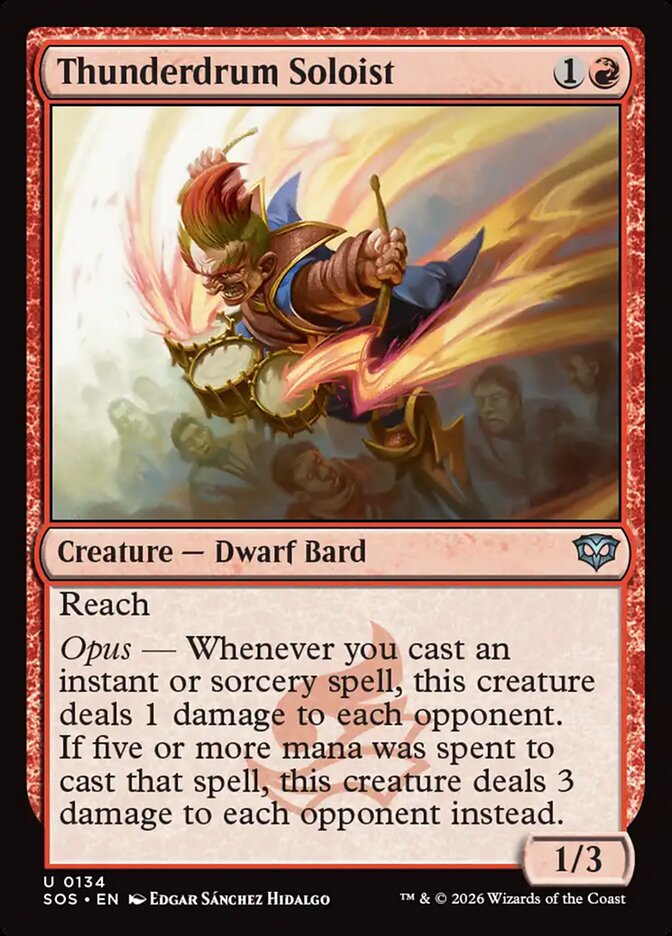 Thunderdrum Soloist - Magic: The Gathering - MoxLand
