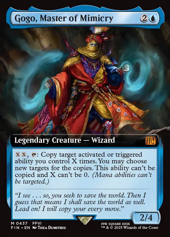Gogo, Mestre da Imitação / Gogo, Master of Mimicry - Magic: The Gathering - MoxLand