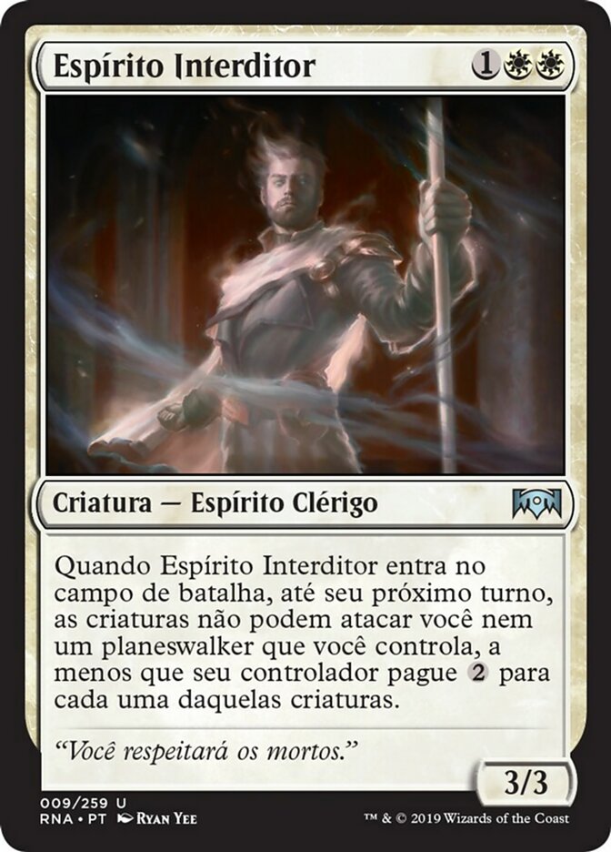 Espírito Interditor / Forbidding Spirit - Magic: The Gathering - MoxLand