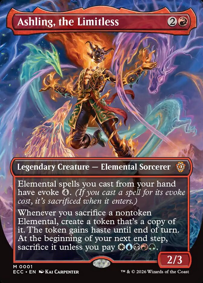 Ashling, the Limitless - Magic: The Gathering - MoxLand