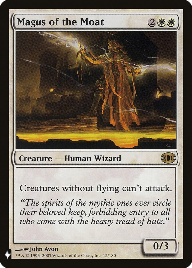 Magus do Fosso / Magus of the Moat - Magic: The Gathering - MoxLand