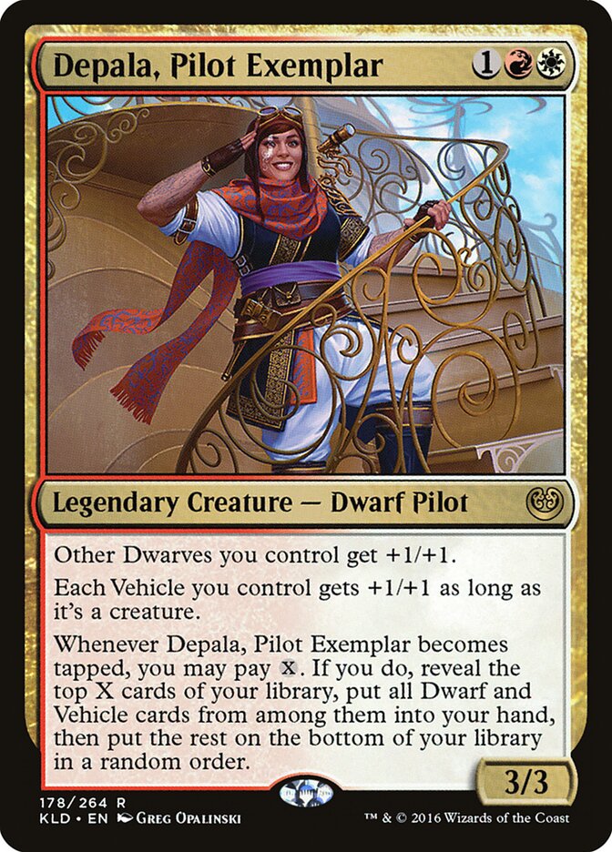 Depala, Piloto Exemplar / Depala, Pilot Exemplar - Magic: The Gathering - MoxLand