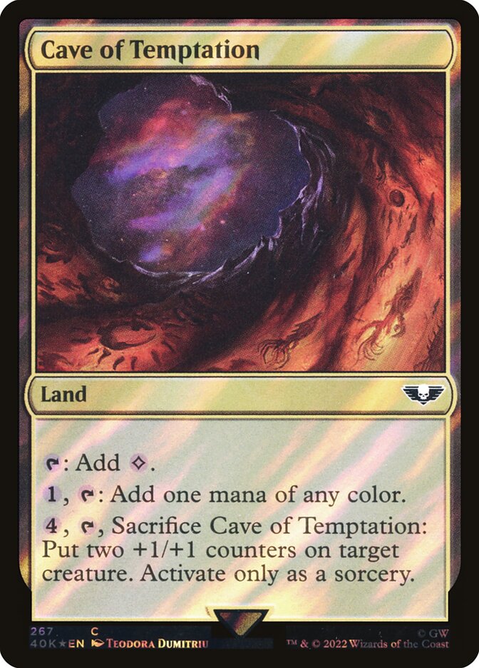 Caverna da Tentação / Cave of Temptation - Magic: The Gathering - MoxLand