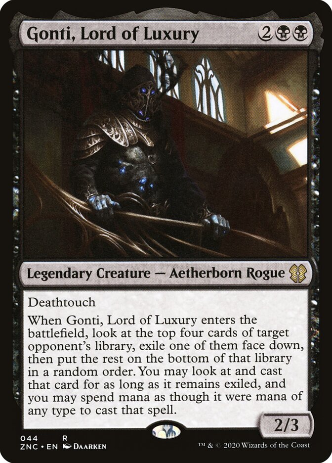 Gonti, Senhor da Opulência / Gonti, Lord of Luxury - Magic: The Gathering - MoxLand