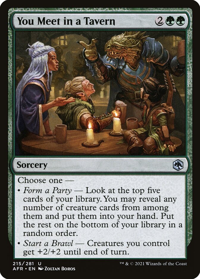 Vocês se Encontram numa Taverna / You Meet in a Tavern - Magic: The Gathering - MoxLand