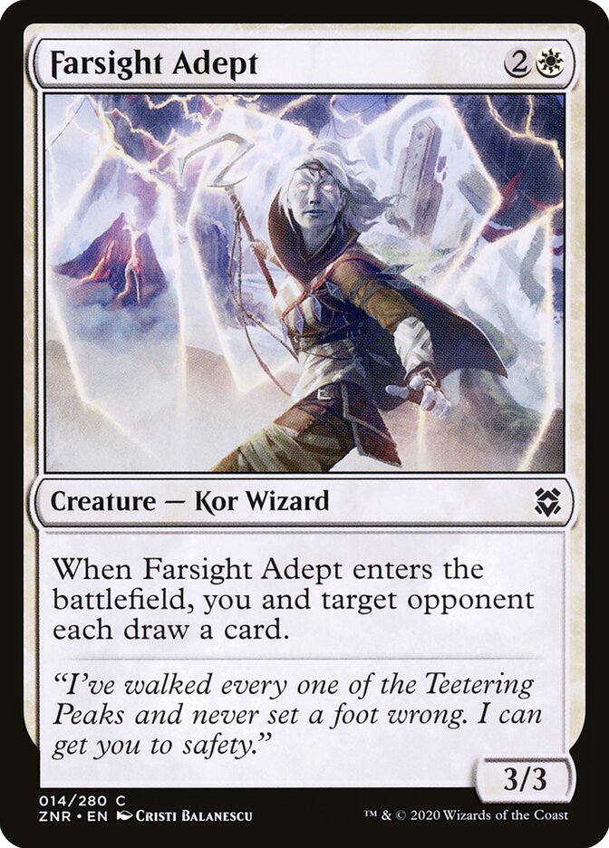 Adepta de Longevisão / Farsight Adept - Magic: The Gathering - MoxLand