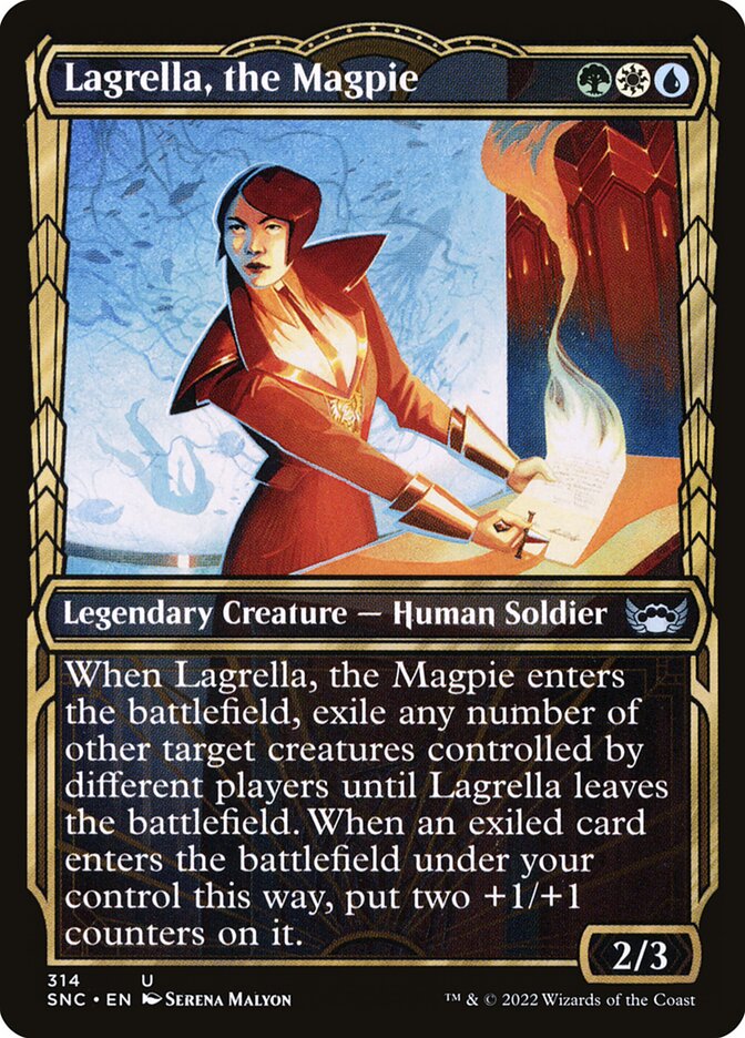 Lagrella, a Gralha / Lagrella, the Magpie - Magic: The Gathering - MoxLand