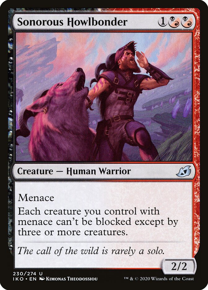 Vinculador dos Uivos Ruidoso / Sonorous Howlbonder - Magic: The Gathering - MoxLand