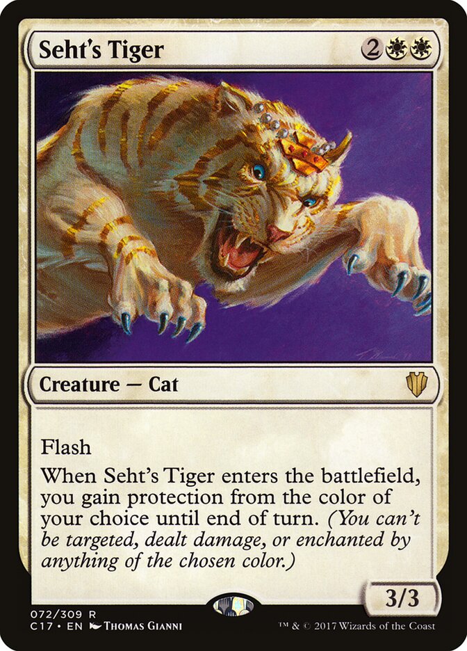 Tigre de Seht / Seht's Tiger - Magic: The Gathering - MoxLand