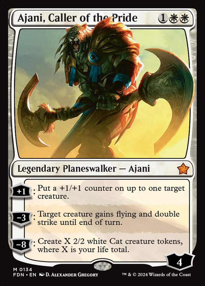 Ajani, Convocador do Bando / Ajani, Caller of the Pride - Magic: The Gathering - MoxLand