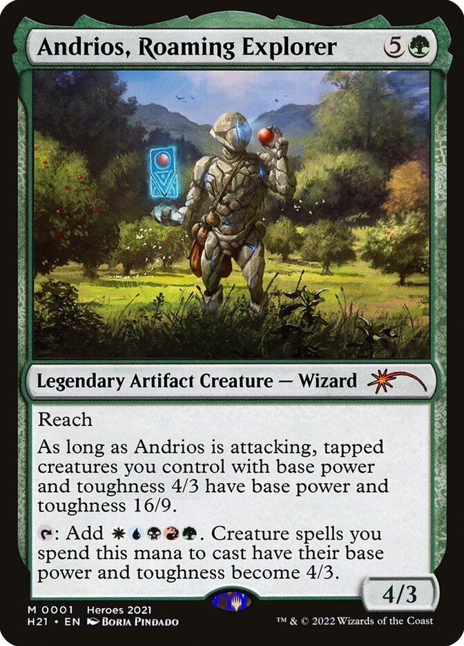 Andrios, Roaming Explorer - Magic: The Gathering - MoxLand