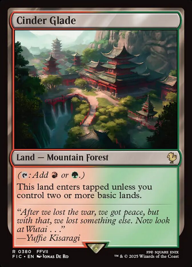Clareira das Cinzas / Cinder Glade - Magic: The Gathering - MoxLand