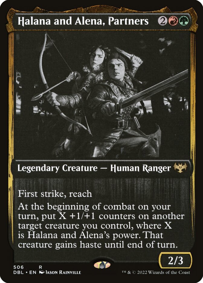 Halana e Alena, Parceiras / Halana and Alena, Partners - Magic: The Gathering - MoxLand