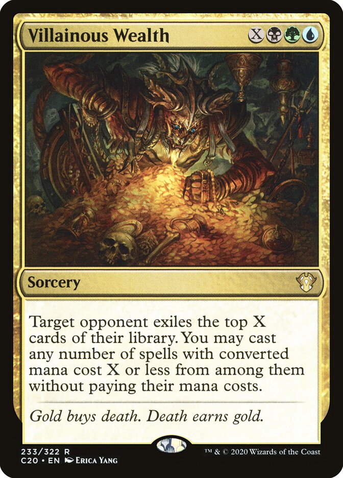 Riqueza Abominável / Villainous Wealth - Magic: The Gathering - MoxLand