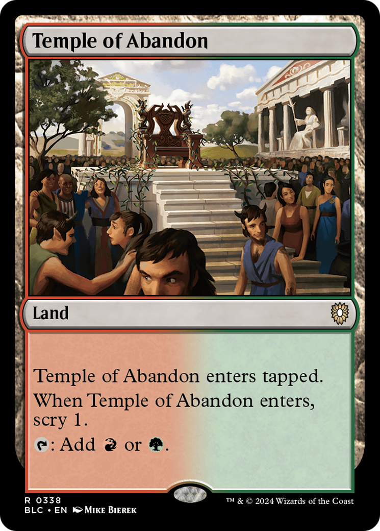 Templo do Abandono / Temple of Abandon - Magic: The Gathering - MoxLand