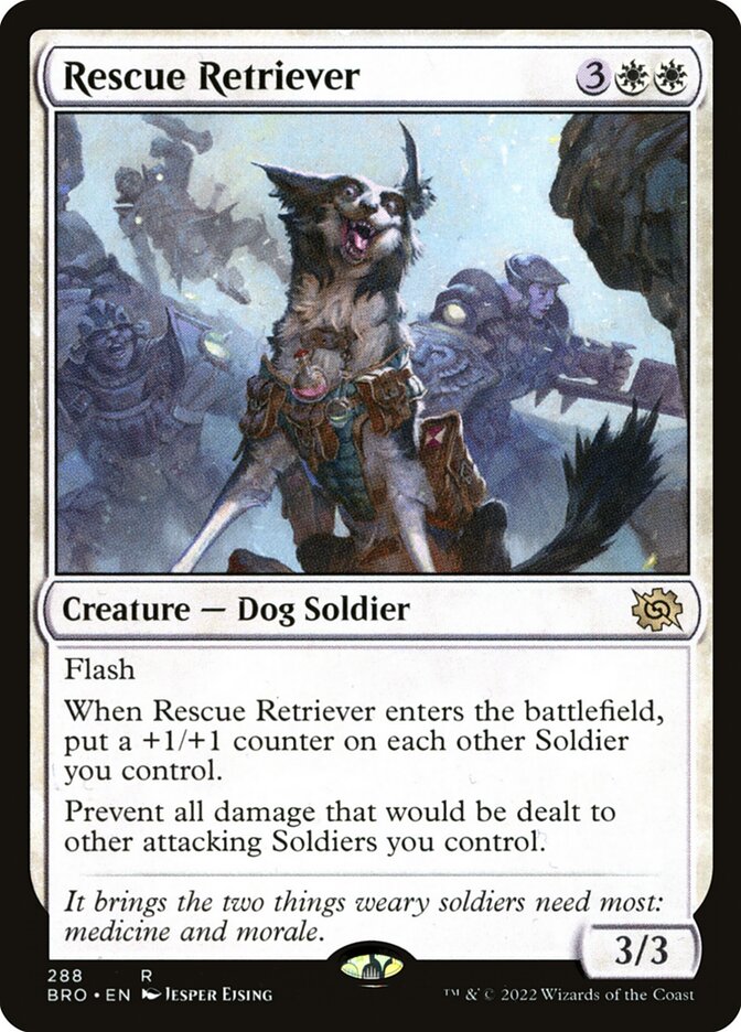 Cão de Salvamento / Rescue Retriever - Magic: The Gathering - MoxLand