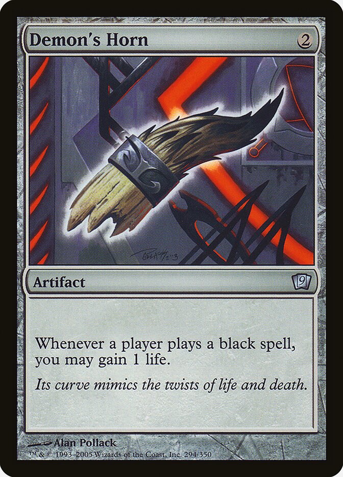 Chifre de Demônio / Demon's Horn - Magic: The Gathering - MoxLand