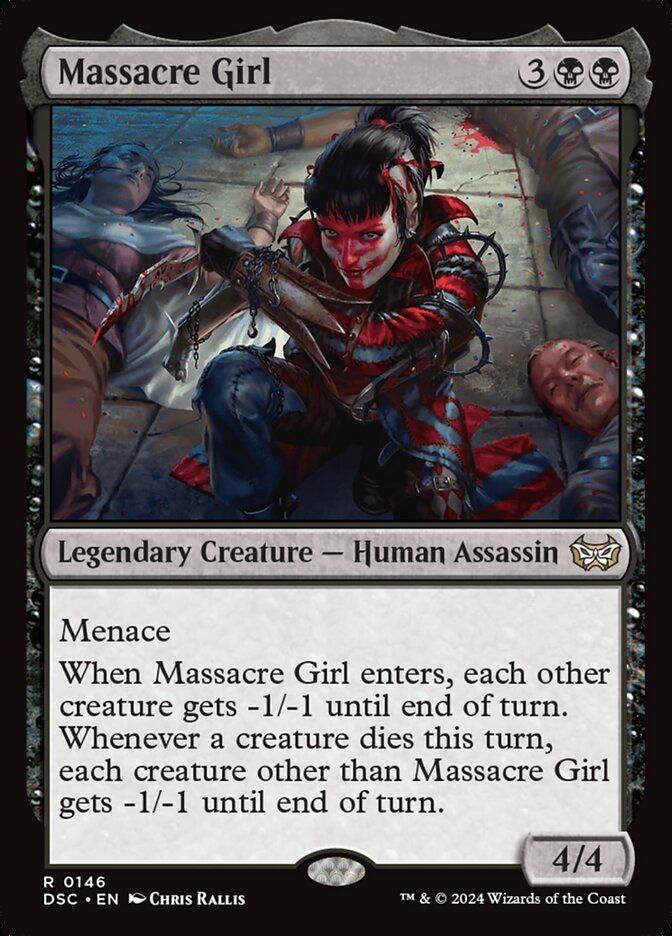 Garota-massacre / Massacre Girl - Magic: The Gathering - MoxLand