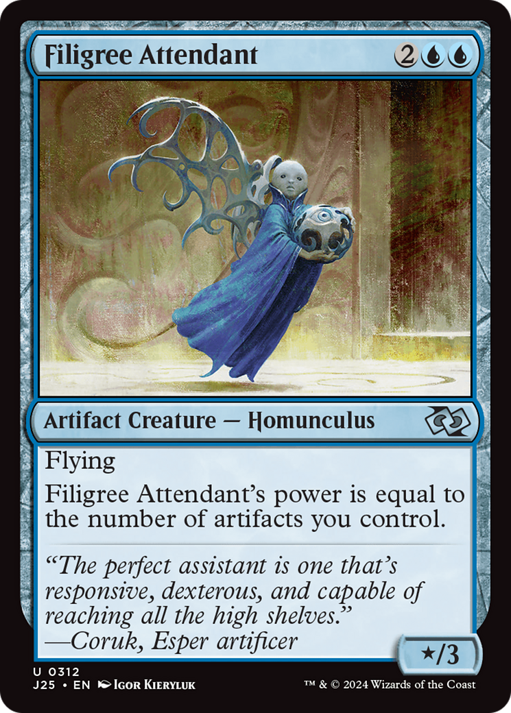 Assistente Filigranado / Filigree Attendant - Magic: The Gathering - MoxLand