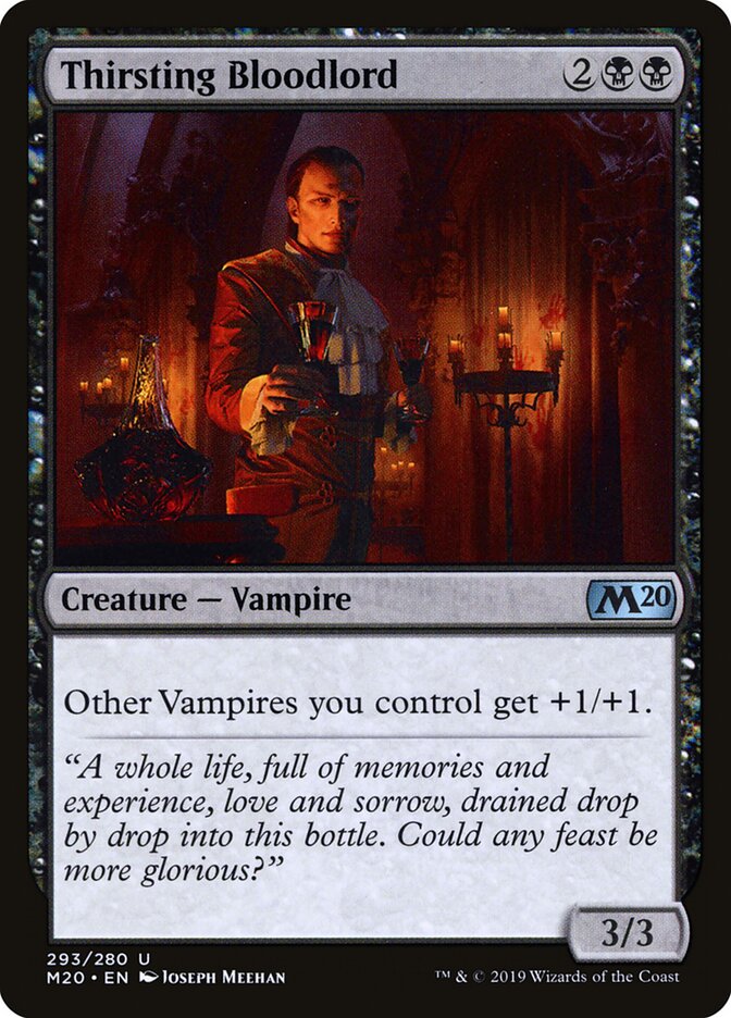 Senhor Vampiro Sedento / Thirsting Bloodlord - Magic: The Gathering - MoxLand
