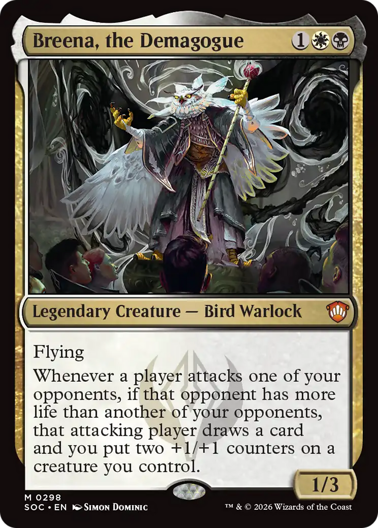 Brenna, a Demagoga / Breena, the Demagogue - Magic: The Gathering - MoxLand