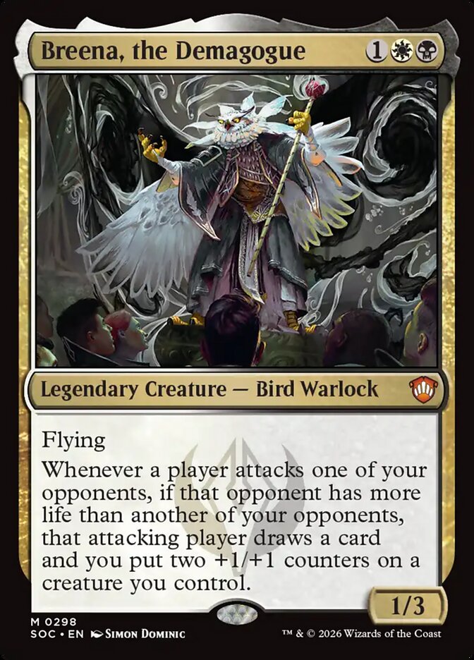 Brenna, a Demagoga / Breena, the Demagogue - Magic: The Gathering - MoxLand