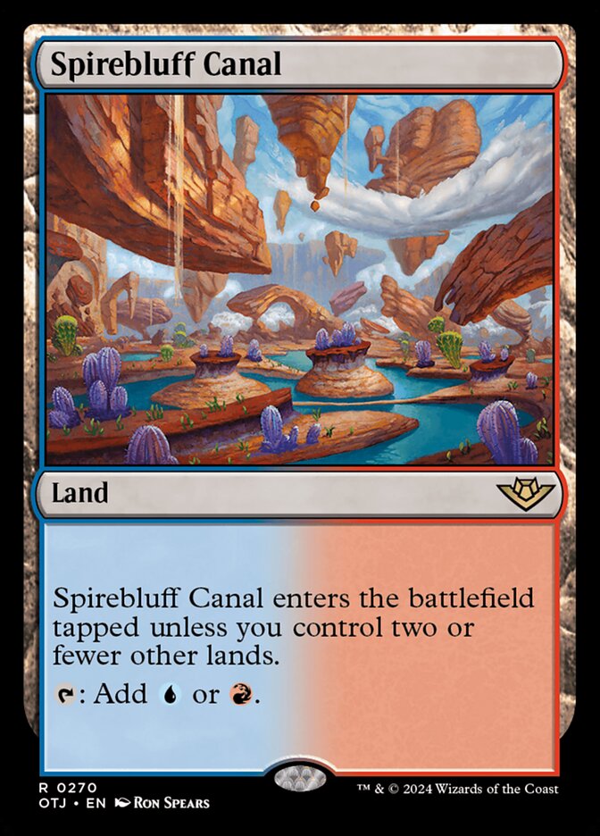 Canal dos Espigões / Spirebluff Canal - Magic: The Gathering - MoxLand