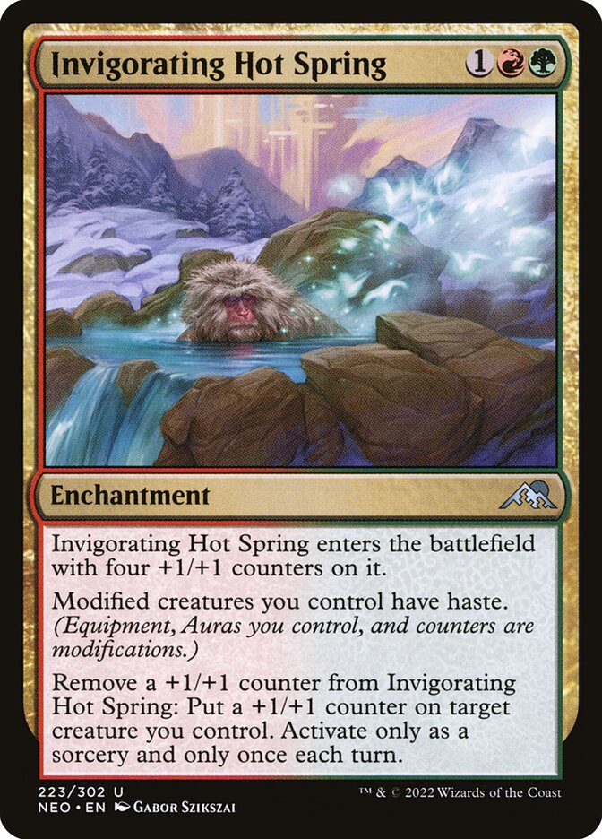 Fonte Termal Revigorante / Invigorating Hot Spring - Magic: The Gathering - MoxLand