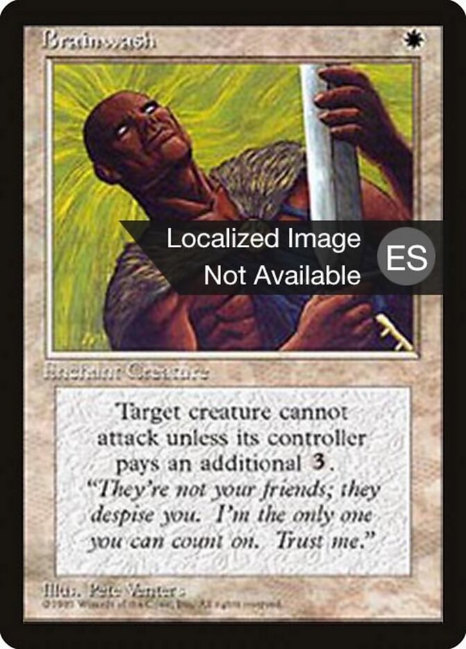 Lavagem Cerebral / Brainwash - Magic: The Gathering - MoxLand