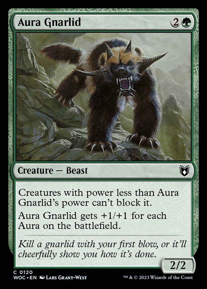 Gnarlid de Aura / Aura Gnarlid - Magic: The Gathering - MoxLand