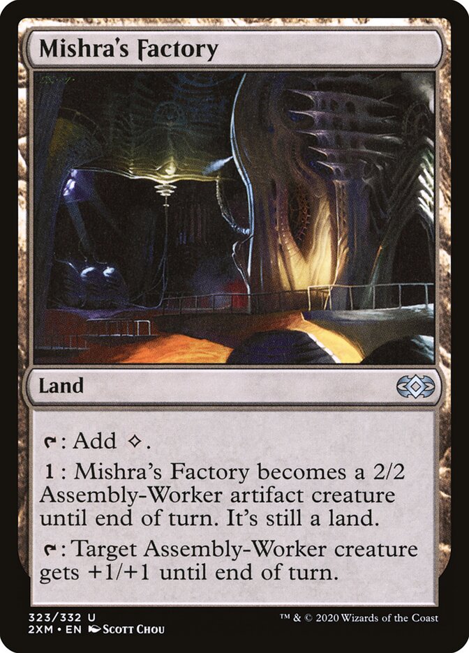 Fábrica de Mishra / Mishra's Factory - Magic: The Gathering - MoxLand