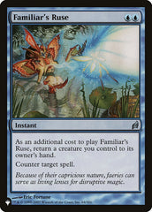 Ardil Familiar / Familiar's Ruse - Magic: The Gathering - MoxLand
