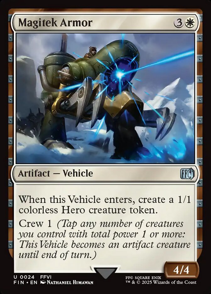 Blindado Magitek / Magitek Armor - Magic: The Gathering - MoxLand