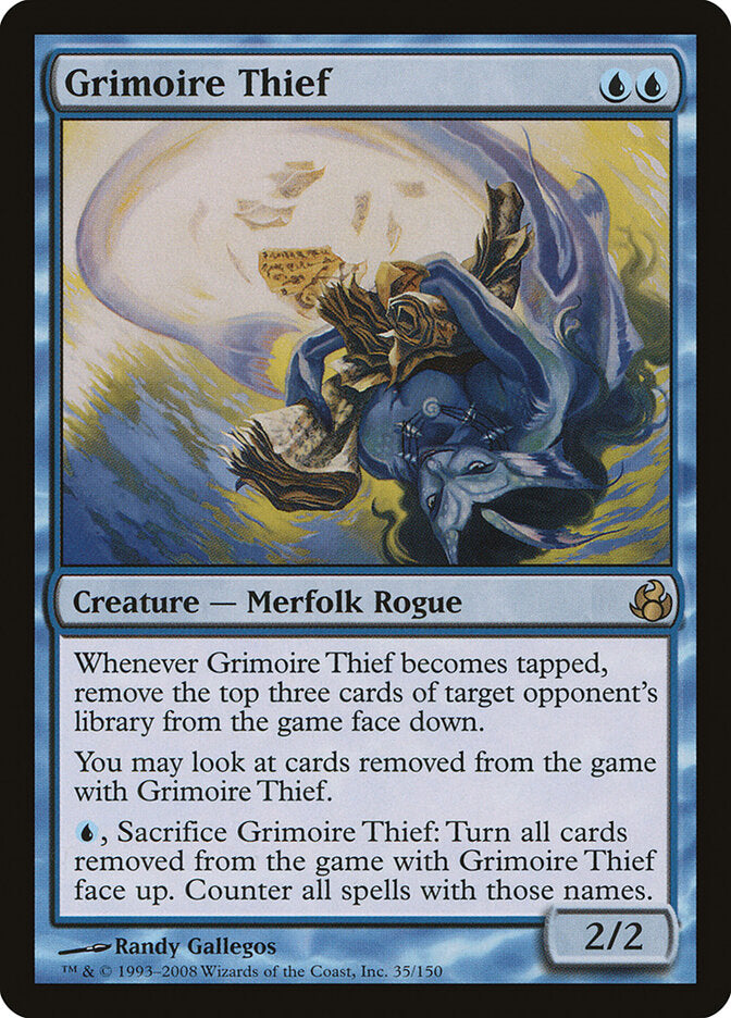 Ladrão de Grimório / Grimoire Thief - Magic: The Gathering - MoxLand