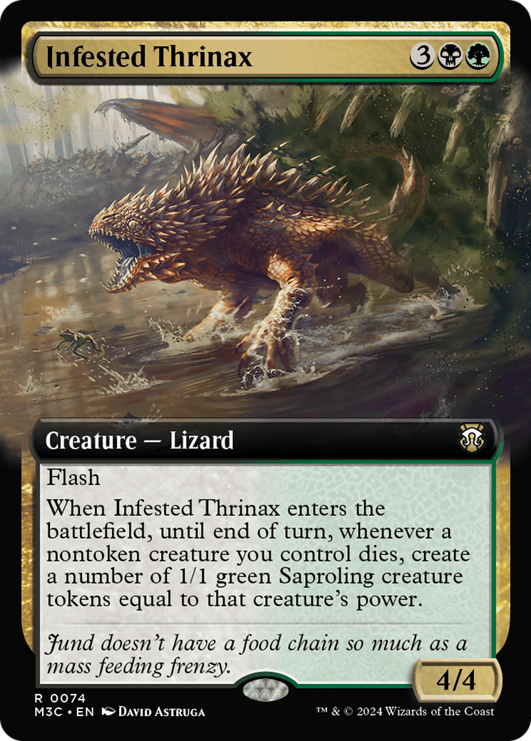 Infested Thrinax - Magic: The Gathering - MoxLand