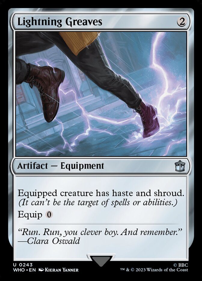Grevas Faiscantes / Lightning Greaves - Magic: The Gathering - MoxLand