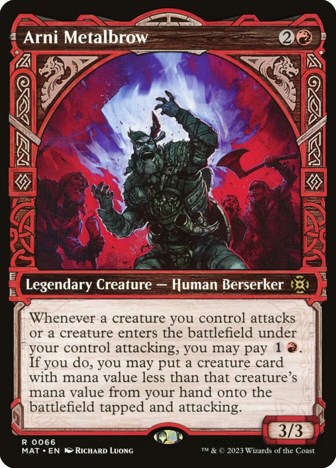 Arni Testa Metálica / Arni Metalbrow - Magic: The Gathering - MoxLand