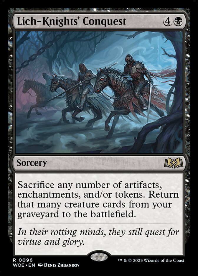 Conquista dos Cavaleiros Liches / Lich-Knights' Conquest - Magic: The Gathering - MoxLand