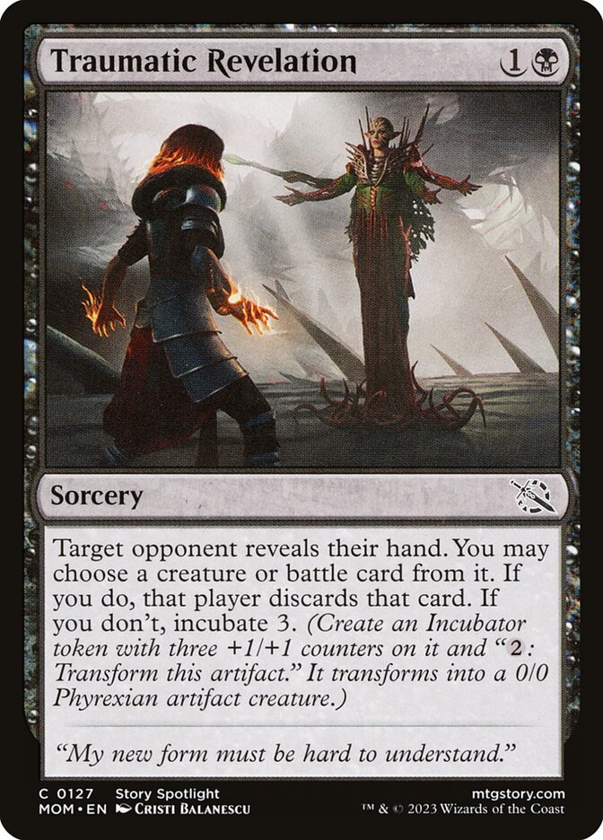 Revelação Traumática / Traumatic Revelation - Magic: The Gathering - MoxLand