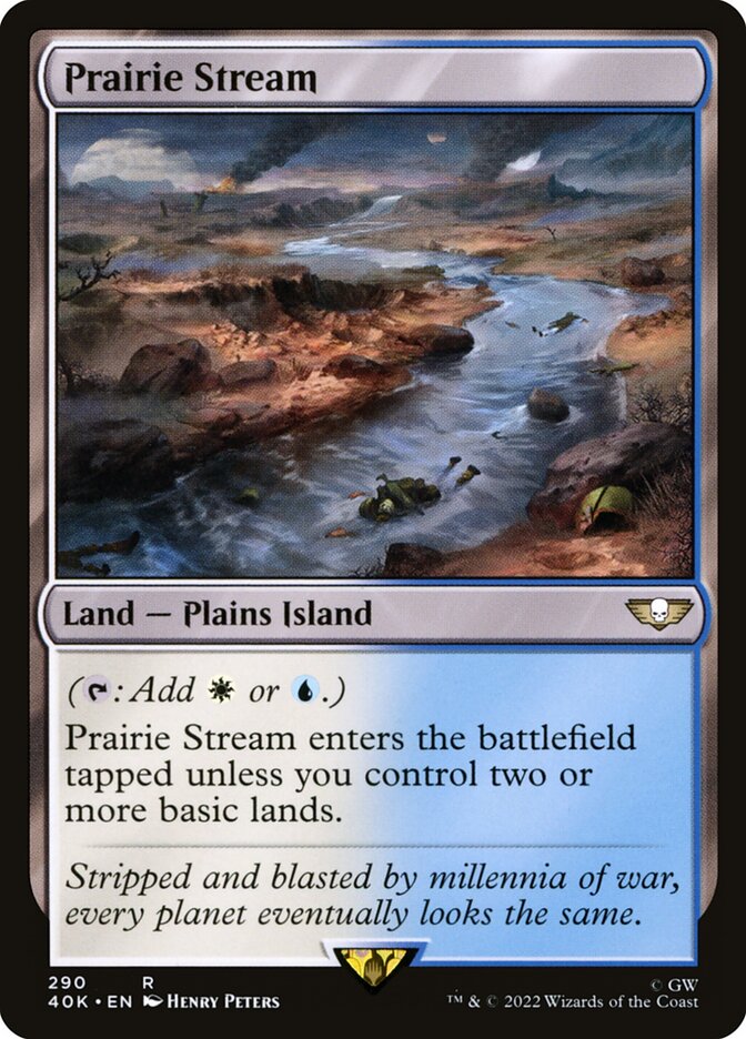 Riacho da Pradaria / Prairie Stream - Magic: The Gathering - MoxLand