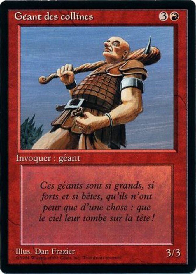 Gigante da Colina / Hill Giant - Magic: The Gathering - MoxLand