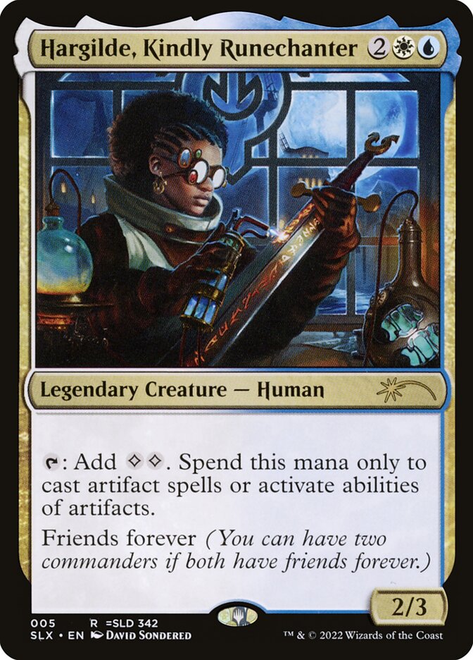 Hargilde, Kindly Runechanter / Hargilde, Kindly Runechanter - Magic: The Gathering - MoxLand