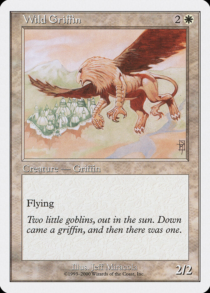 Grifo Selvagem / Wild Griffin - Magic: The Gathering - MoxLand