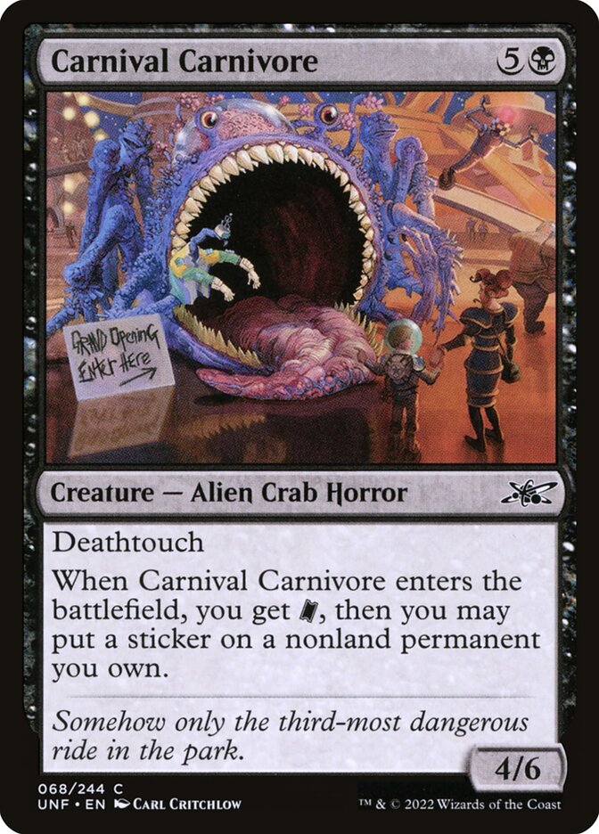 Carnival Carnivore - Magic: The Gathering - MoxLand