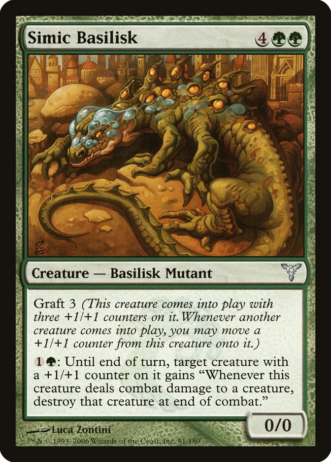 Basilisco Simic / Simic Basilisk - Magic: The Gathering - MoxLand