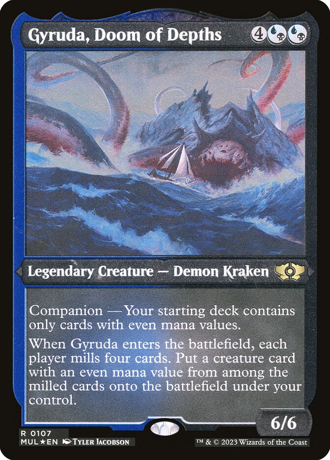 Gyruda, Ruína das Profundezas / Gyruda, Doom of Depths - Magic: The Gathering - MoxLand